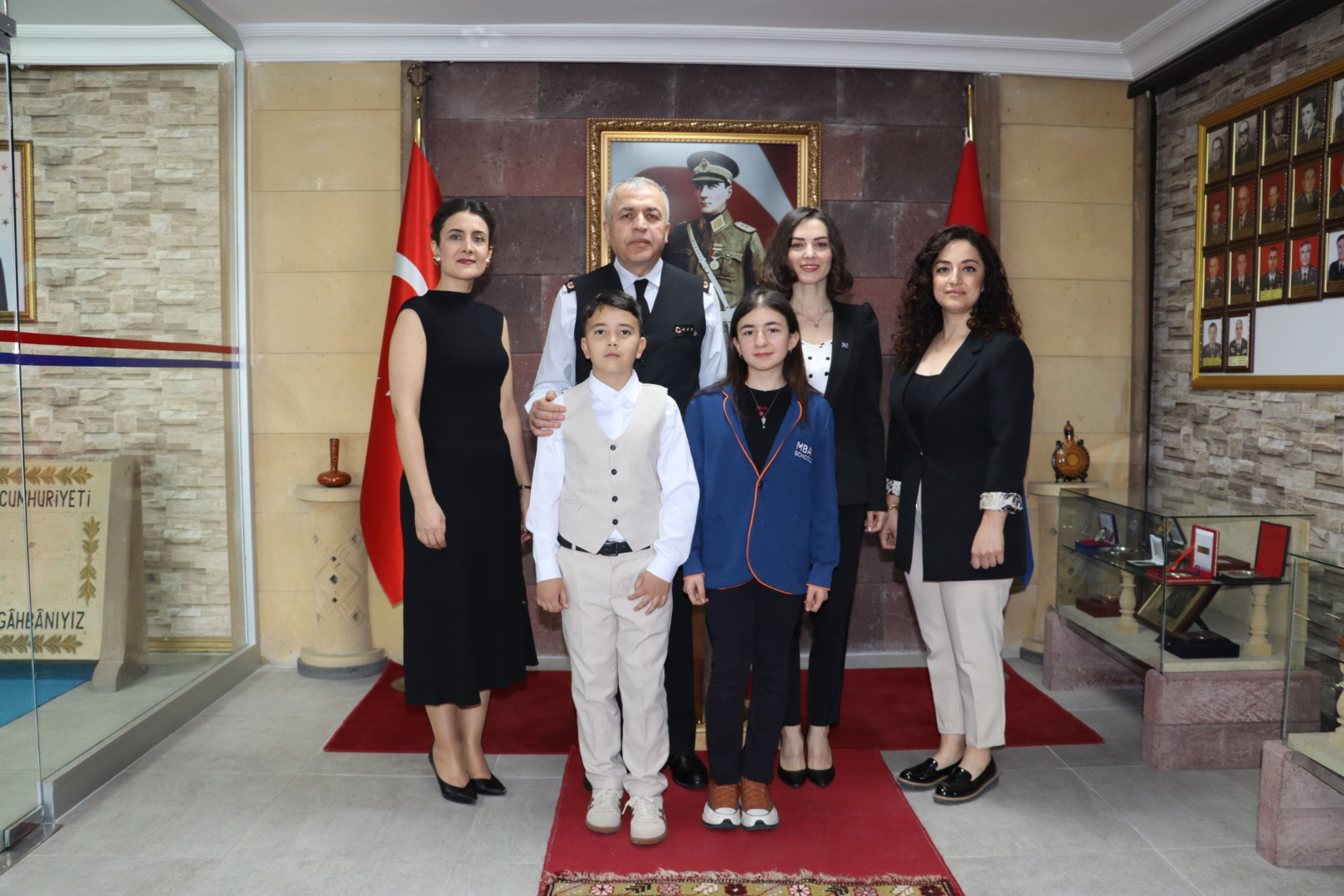 Nevşehir İl Jandarma Komutanlığı, Çocuk Bayramı için MBA öğretmenlerini ağırladı