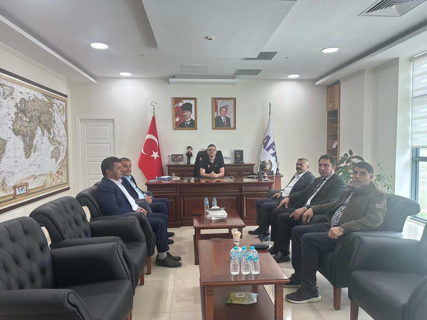 MHP Malatya İl Başkanlığı, İl Afet ve Acil Durum Müdürü'nü ziyaret etti