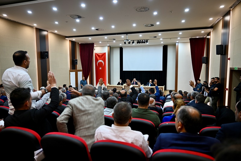 Yeşilyurt Gedik Sosyal Tesislerinde Muhtarlar Toplantısı Gerçekleştirildi