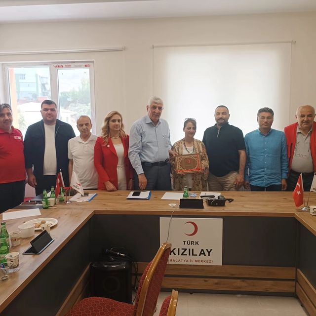 Malatya Kızılay Şubesi İl Koordinasyon Toplantısı Gerçekleştirdi