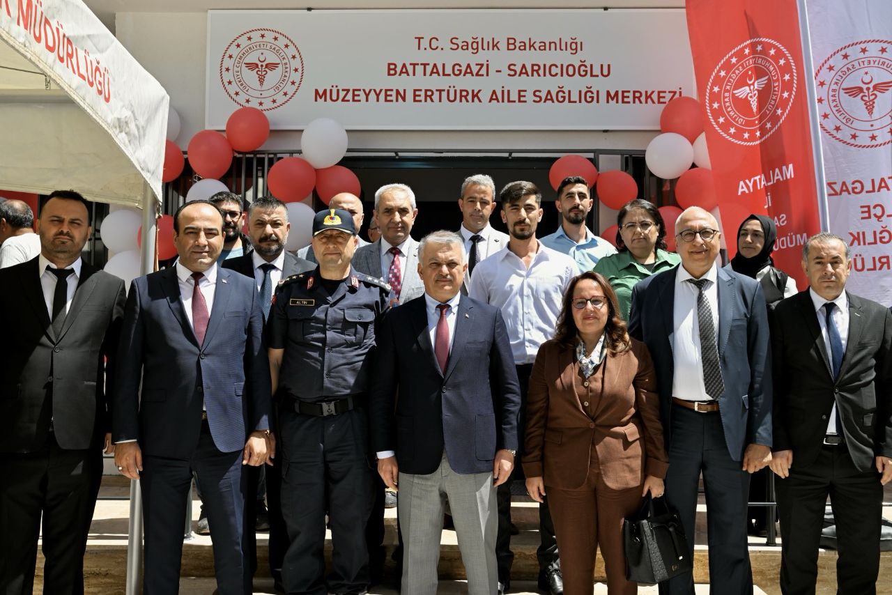 Vali Ersin Yazıcı, Müzeyyen Ertürk Aile Sağlığı Merkezi Açılışına Katıldı