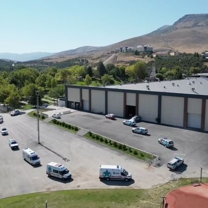 Malatya'da Seyyar Hastane Kurulumu Eğitimi Başladı