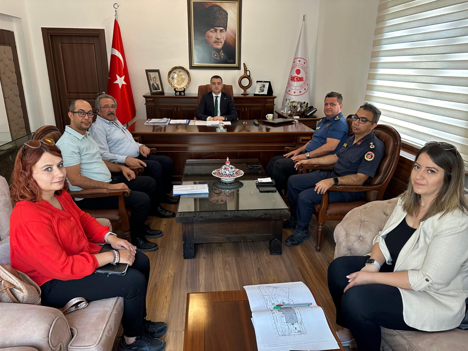 Kaymakam Osman Bilici Başkanlığında Yeni Hükümet Konağı Proje Tanıtımı Yapıldı