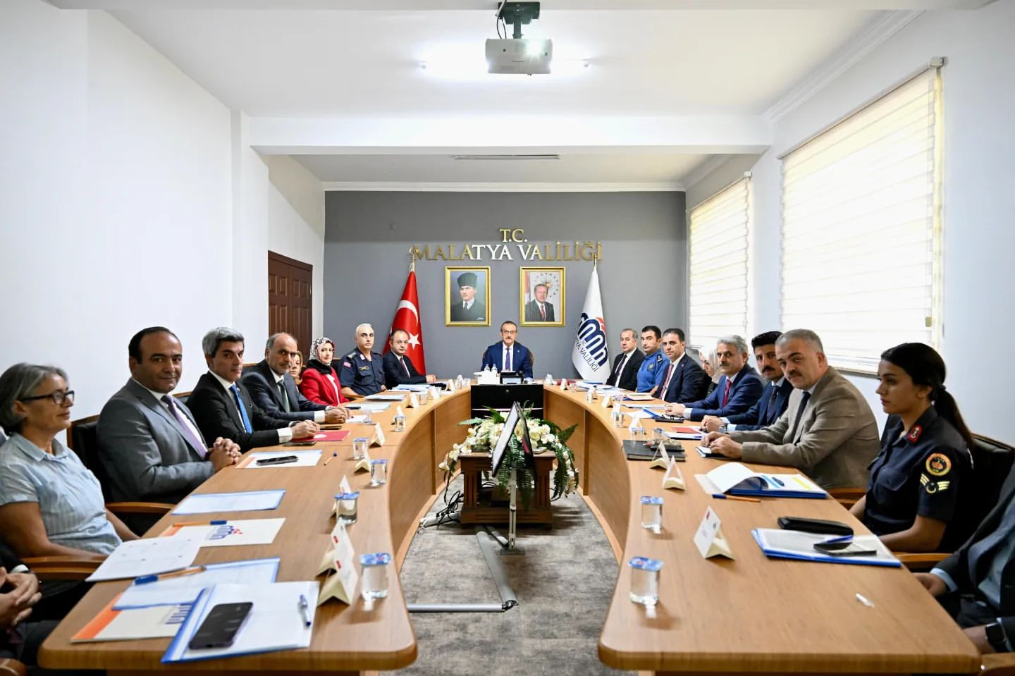 Vali Seddar Yavuz ve İl Emniyet Müdür Vekili Ali Erdal, İçişleri Toplantısında Buluştu