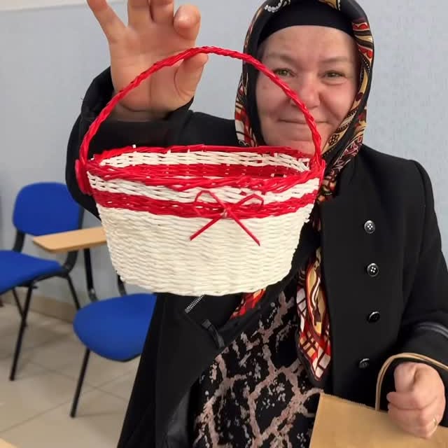 Hacılar Belediyesi Kadınlara Sepet Yapımı Atölyesi Düzenledi