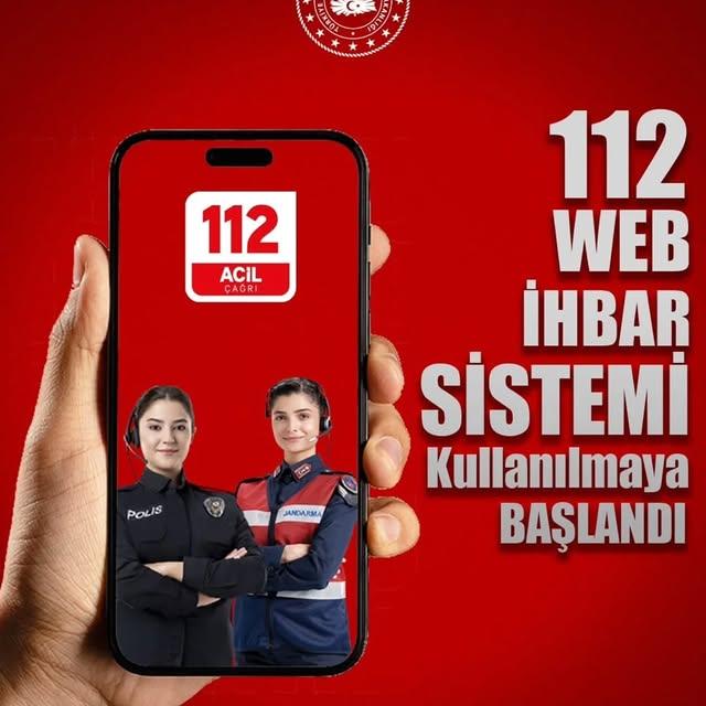 İçişleri Bakanlığı, 112 Web İhbar Sistemi'ni Hayata Geçirdi