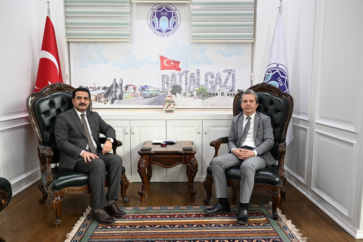 Denetimli Serbestlik Müdürü Yılmaz Örs, Battalgazi Belediyesi'ni Ziyaret Etti