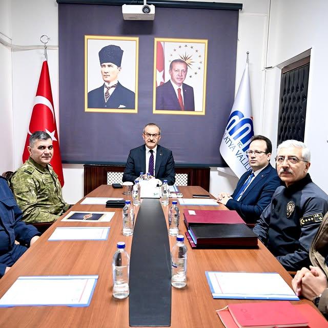 Vali Seddar Yavuz Başkanlığında Emniyet Asayiş Koordinasyon Toplantısı Gerçekleştirildi