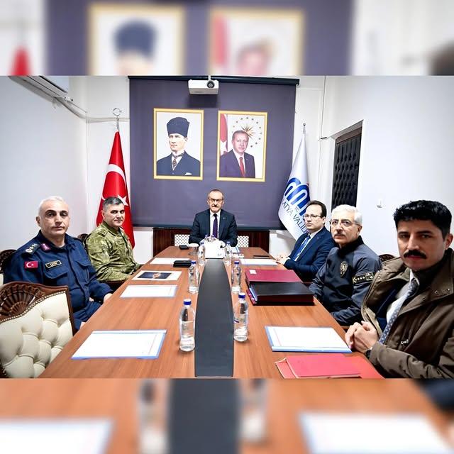 Malatya'da Emniyet Asayiş Koordinasyon Toplantısı Yapıldı