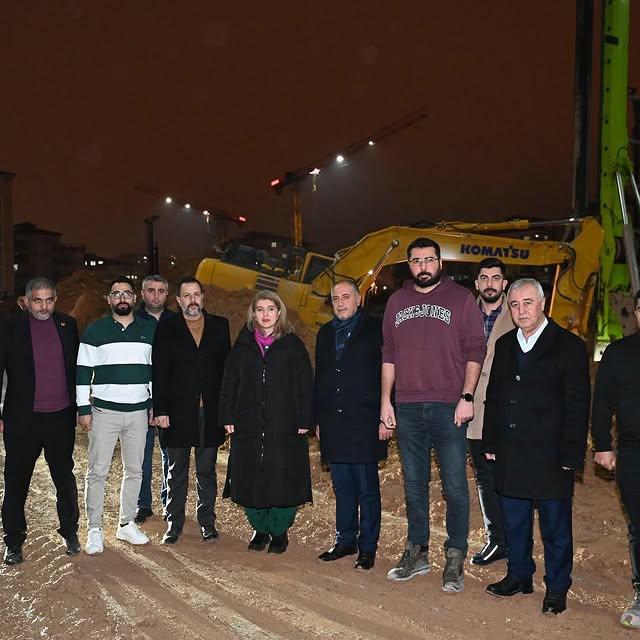 AK Parti İl Başkan Yardımcısı Sezai Ertem Zafer Mahallesi İnşaat Çalışmalarını İnceledi