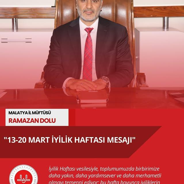 Malatya'da İyilik Haftası Etkinlikleri Başladı