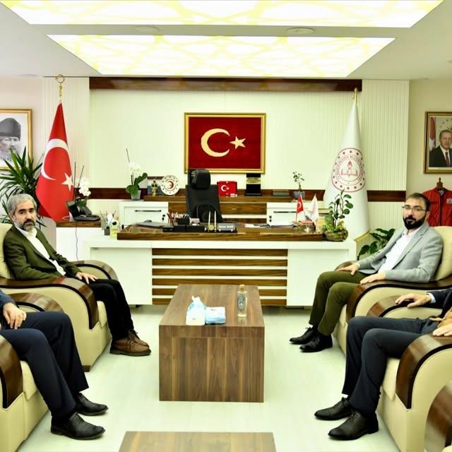 Cihannüma Derneği Heyeti, Malatya İl Milli Eğitim Müdürü'nü Ziyaret Etti