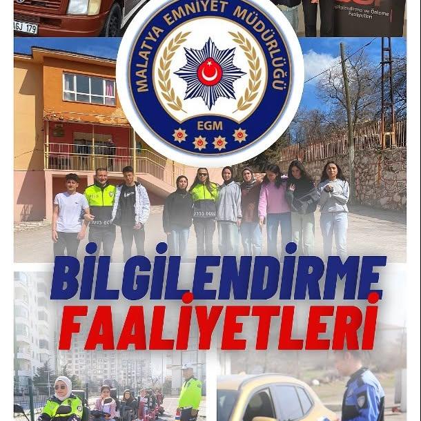 Malatya'da Emniyet Personeli, Halkı Bilgilendirme Faaliyetleri Yürüttü