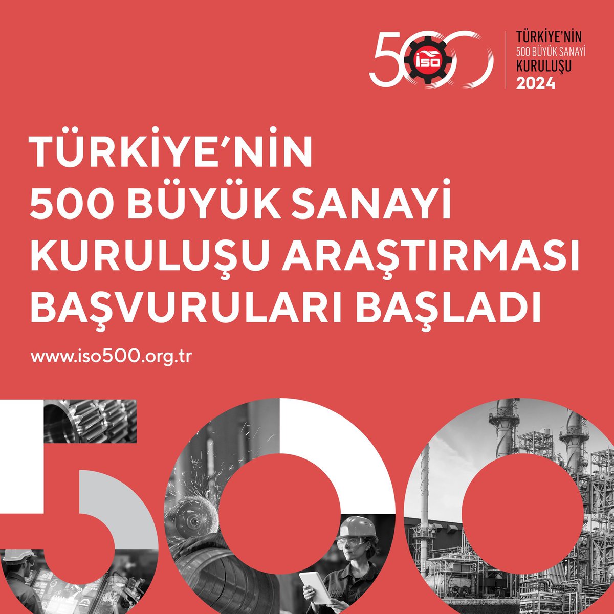 Türkiye'nin En Büyük Sanayi Kuruluşları Araştırması İçin Başvurular Başladı