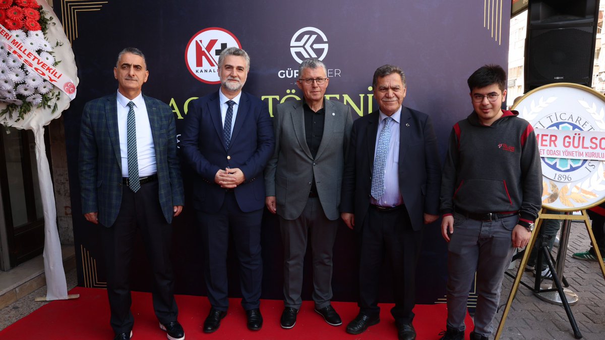 Kayseri'de Kanal Plus TV Açıldı: Valilik ve Şehir Protokolü Katılımlı Etkinlik