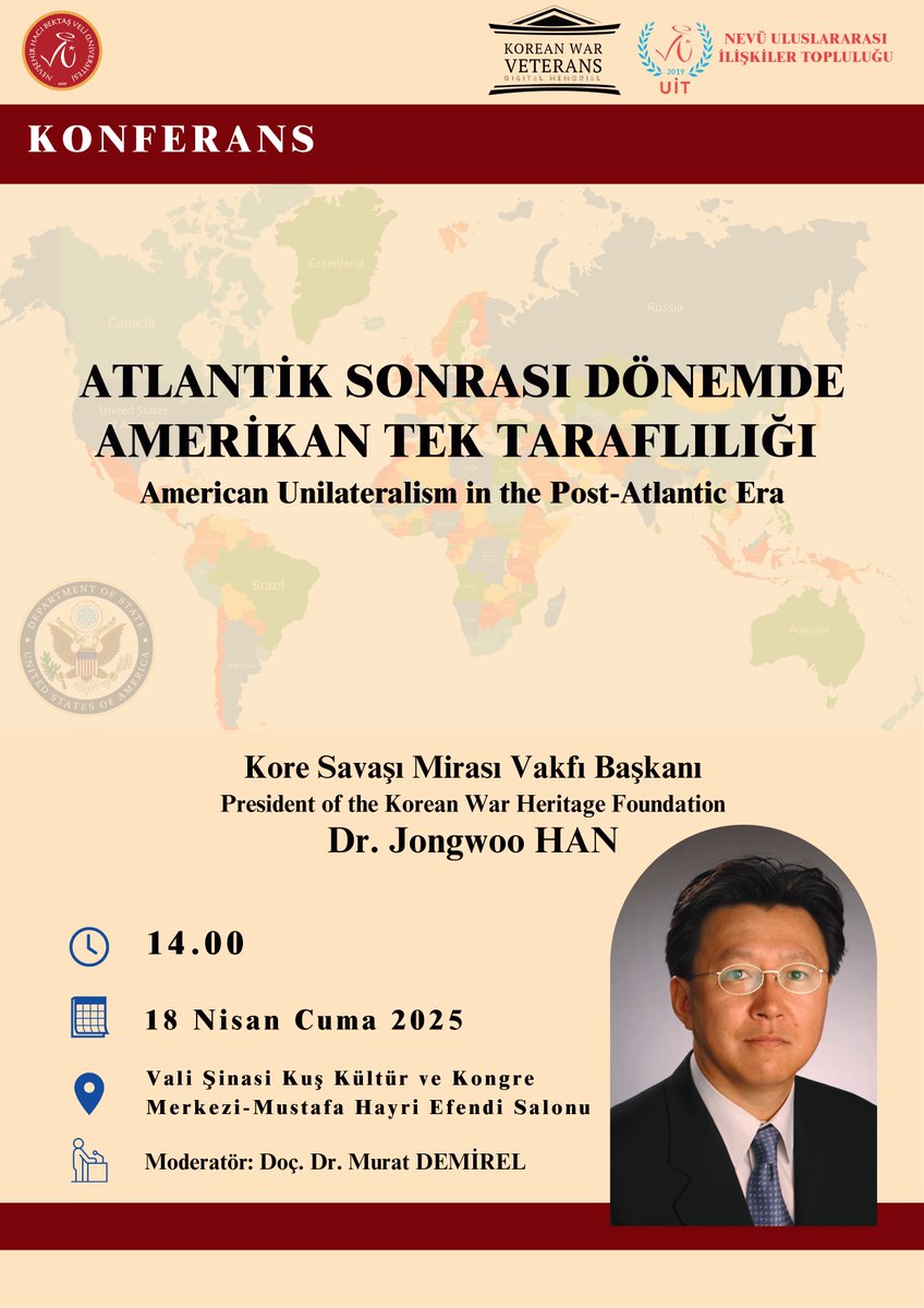 Nevşehir Hacı Bektaş Veli Üniversitesi'nde Atlantik Sonrası Dönemde Amerikan Tek Taraflılığı Konferansı