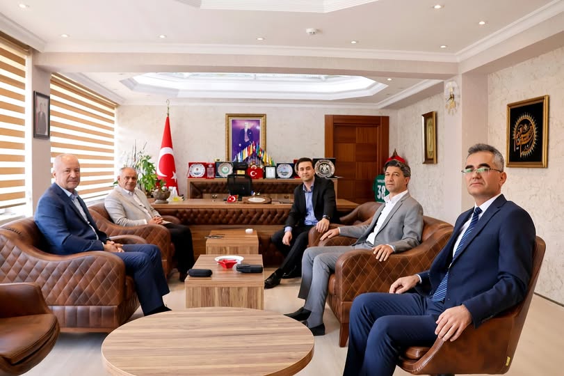 Yahyalı Belediyesi Heyeti, Kaymakamı Ziyaret Etti