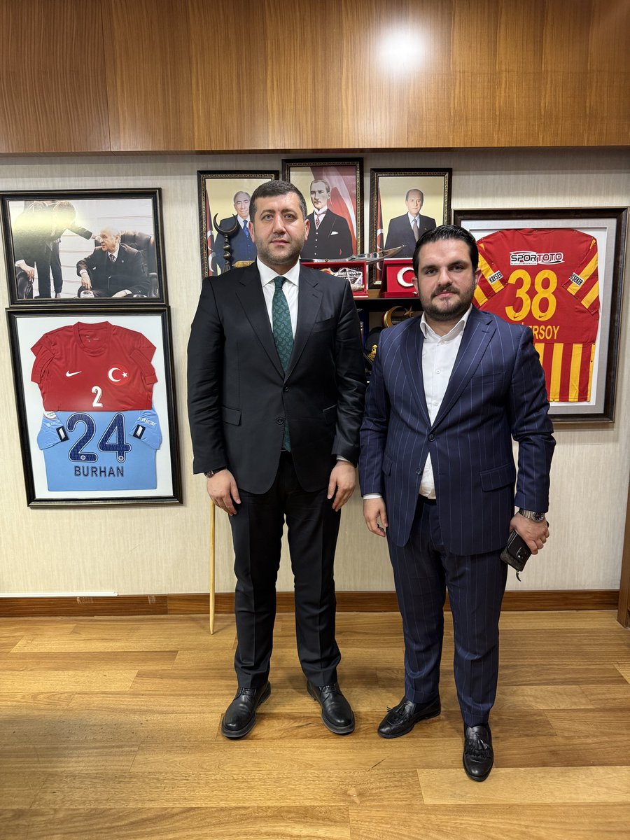 MHP Kayseri Milletvekili Ersoy, TBMM'de Adam ile Buluştu