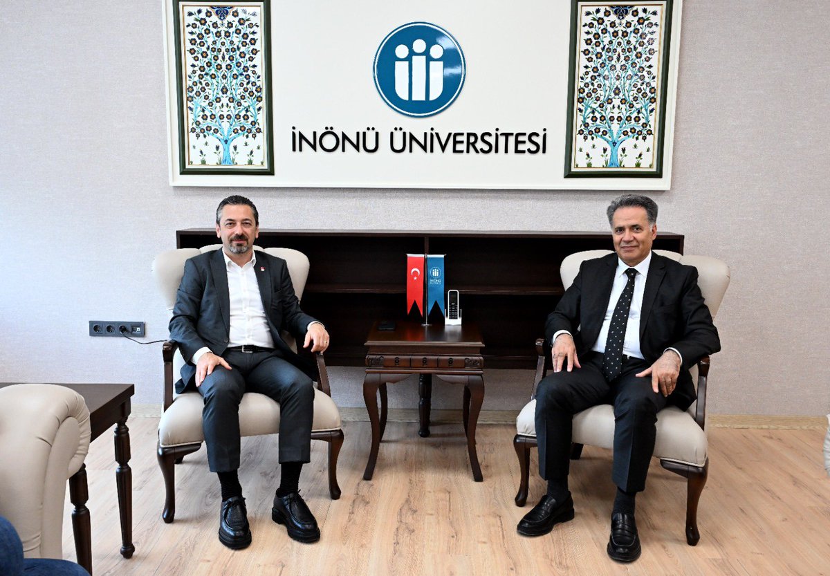 Malatya İnönü Üniversitesi TÖSSED Heyeti Rektör AKPOLAT'ı Ziyaret Etti