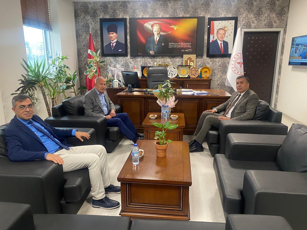 Nevşehir Ticaret Borsası Başkanı, İl Sağlık Müdürü'nü Ziyaret Etti