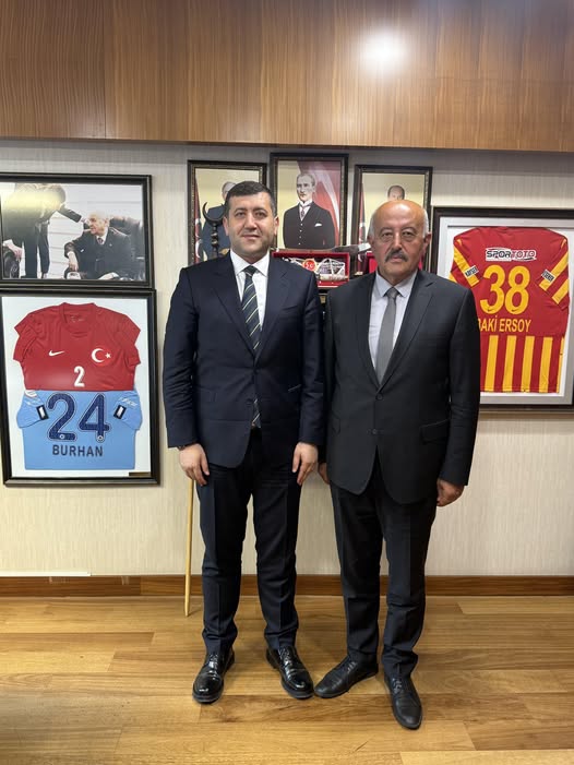 MHP Kayseri Milletvekili Ersoy, Özvatan Belediye Başkanı ile Bir Araya Geldi