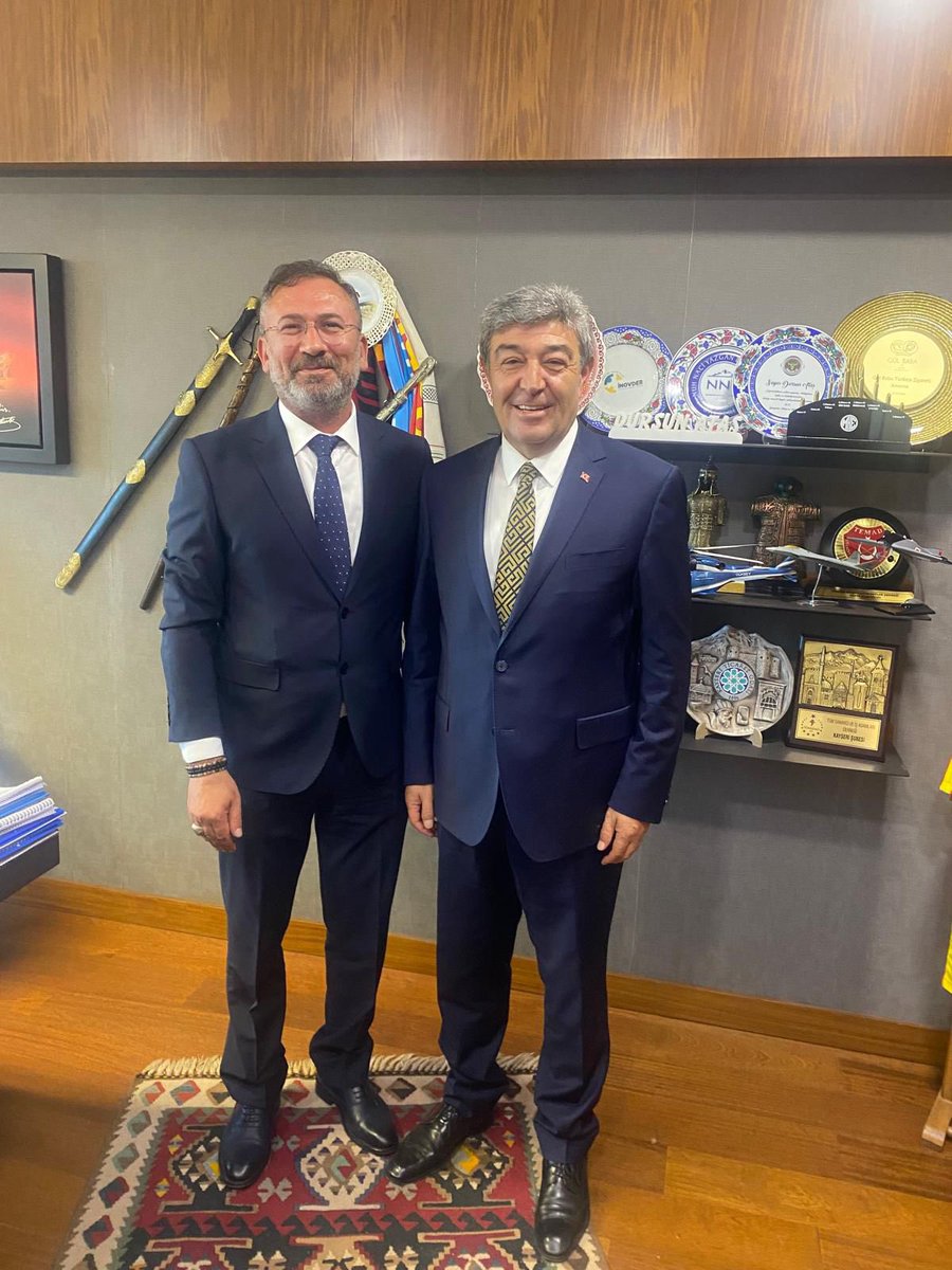 İyi Parti Kayseri Milletvekili Dağtekin ile TBMM'de Buluştu