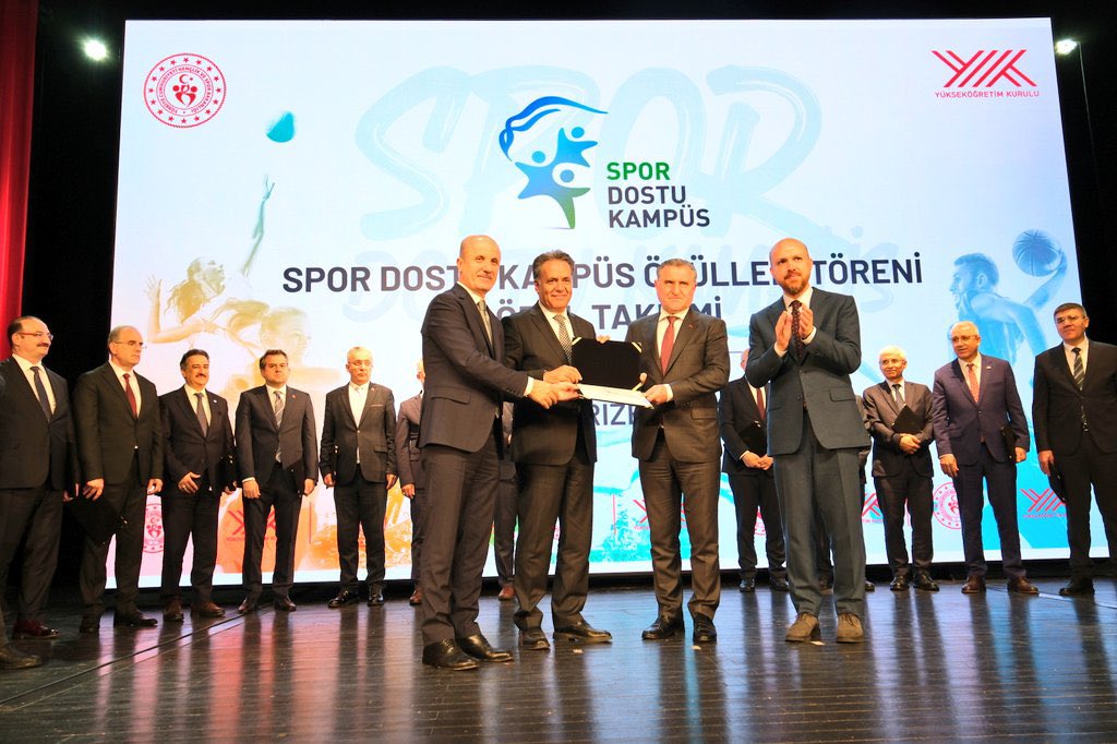 Malatya İnönü Üniversitesi, Spor Dostu Kampüs Ödülü'nü Kazandı