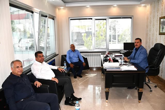 AK Parti Milletvekili Tüfenkci, Pekel Petrol Yönetim Kurulu Başkanı Pekel'i Ziyaret Etti