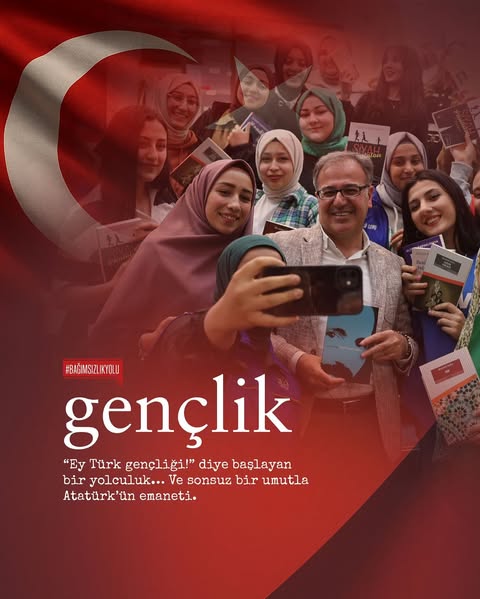 Hacılar Belediyesi'nden 19 Mayıs Atatürk'ü Anma, Gençlik ve Spor Bayramı Mesajı