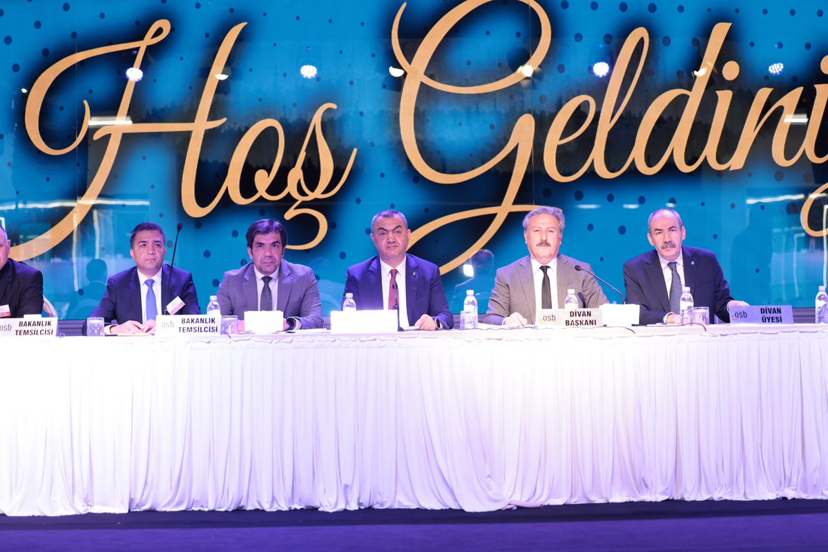 Kayseri Ticaret Odası Başkanı Gülsoy, Organize Sanayi Bölgesi Genel Kurulu'na Katıldı