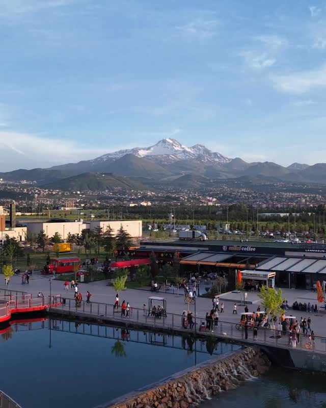 Kayseri'de Yeni Millet Bahçesi İnşaatı Başladı
