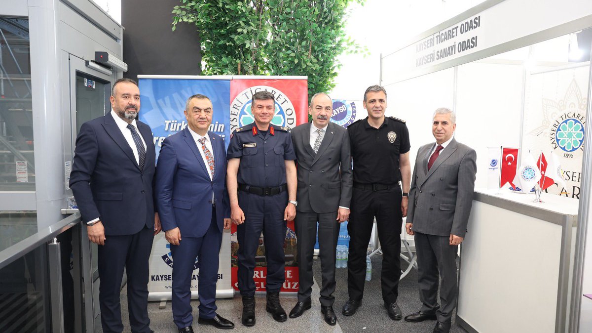 Kayseri'de İş Sağlığı ve Güvenliği Fuarı Açıldı