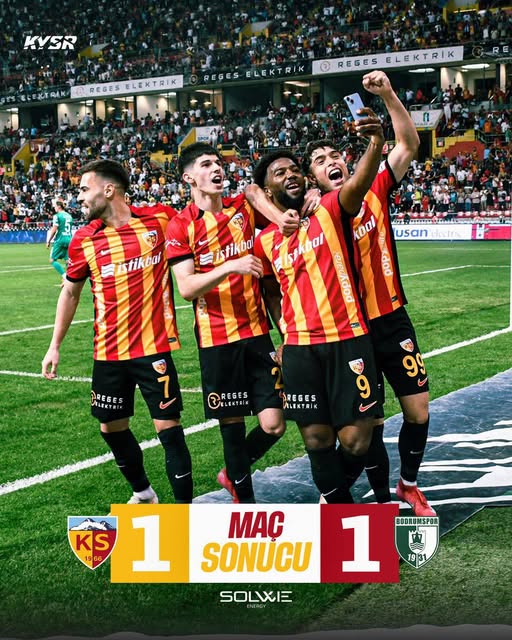 Kayserispor Bodrumspor ile Berabere Kaldı